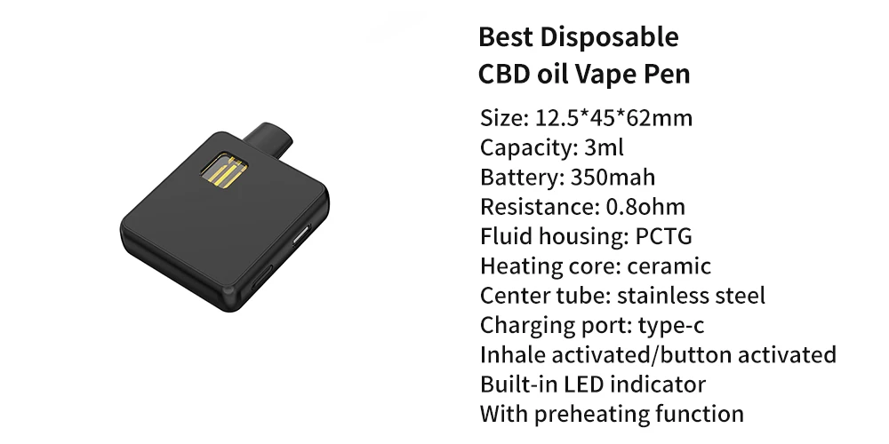 Best Disposable CBD oil Vape Pen
